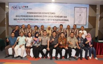 Peningkatan Kompetensi Ahli Pengadaan Barang Dan Jasa Pemerintah 24 – 27 Juli 2017