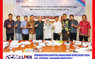 Peningkatan Kapasitas Manajemen Kontrak pada HPS, Kontrak dan Manajemen Mutu (Jakarta, 24-25 Januari 2018)