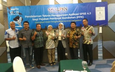 Pendalaman Teknis Penggunaan Aplikasi SPSE 4.3 bagi Pejabat Pembuat Komitmen ( PPK )