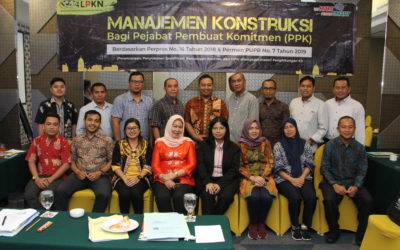 Manajemen Konstruksi Bagi Pejabat Pembuat Komitmen, Berdasarkan Perpres No.16 Tahun 2018 & Permen PUPR No. 7 Tahun 2018.