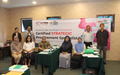 Pelatihan dan Sertifikasi Kompetensi Certified Strategic Procurement Specialist (CSPs) Sertifikasi Ahli Strategi Pengadaan