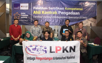 PELATIHAN SERTIFIKASI KOMPETENSI AHLI KONTRAK PENGADAAN CERTIFIED CONTRACT MANAGEMENT SPECIALIST (CCMs)