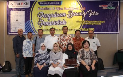 BLENDED LEARNING PELATIHAN DAN UJIAN SERTIFIKASI PENGADAAN BARANG/JASA PEMERINTAH BERDASARKAN PERATURAN PRESIDEN NO. 16 TAHUN 2018