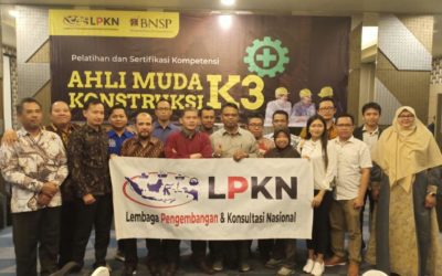 Pelatihan dan Sertifikasi Ahli Muda K3 Konstruksi