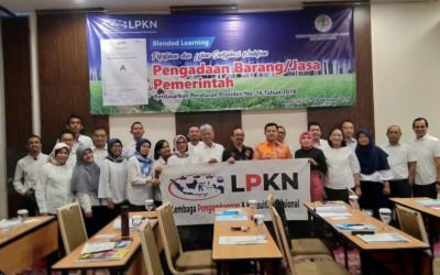 BLENDED LEARNING PELATIHAN DAN UJIAN SERTIFIKASI PENGADAAN BARANG/JASA PEMERINTAH BERDASARKAN PERATURAN PRESIDEN NO. 16 TAHUN